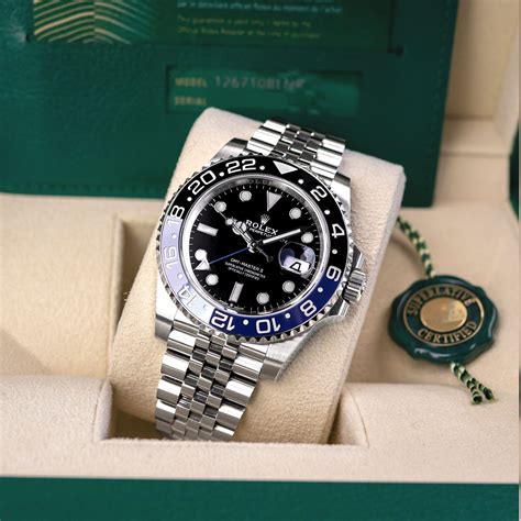 rolex gmt batman prezzo|rolex gmt batman retail price.